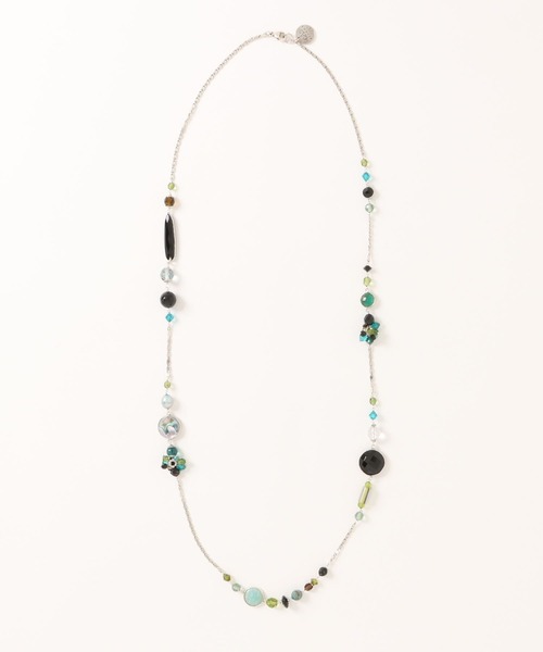 GAS BIJOUX(ガスビジュー)の「「GAS BIJOUX/ガスビジュー」ストーン ロングネックレス Long Necklace : Victorien / A(ネックレス・レディース・ゴールド系その他/シルバー系・ONE SIZE/FREE)」の5枚目の写真