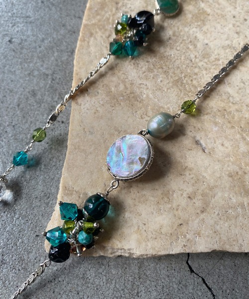 GAS BIJOUX(ガスビジュー)の「「GAS BIJOUX/ガスビジュー」ストーン ロングネックレス Long Necklace : Victorien / A(ネックレス・レディース・ゴールド系その他/シルバー系・ONE SIZE/FREE)」の6枚目の写真