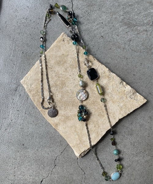 GAS BIJOUX(ガスビジュー)の「「GAS BIJOUX/ガスビジュー」ストーン ロングネックレス Long Necklace : Victorien / A(ネックレス・レディース・ゴールド系その他/シルバー系・ONE SIZE/FREE)」の10枚目の写真
