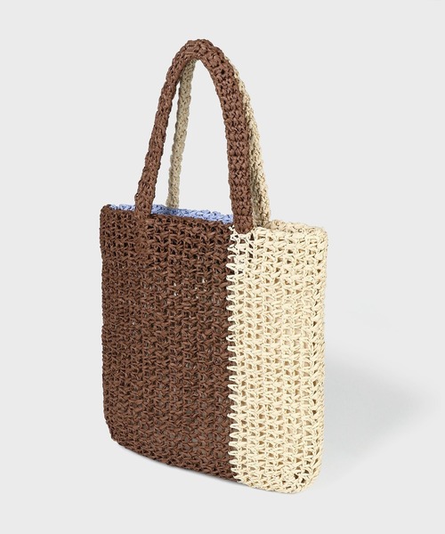 Paul Smith（ポールスミス）の「ウィメンズ PS Paul Smith ビーチ トートバッグ / 845067 WB260（トートバッグ・レディース・ネイビー/サックスブルー・FREE）」の8枚目の写真