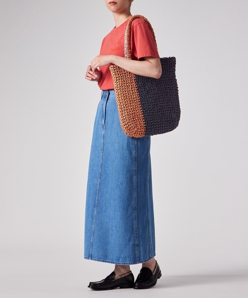 Paul Smith（ポールスミス）の「ウィメンズ PS Paul Smith ビーチ トートバッグ / 845067 WB260（トートバッグ・レディース・ネイビー/サックスブルー・FREE）」の13枚目の写真