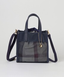 【未使用】Blue Label トートバッグ ネイビー ⭐︎新品⭐︎BLUE LABEL CRESTBRIDGE トートバッグ ネイビー