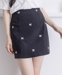 clear | リボン刺繍スカート(スカート)
