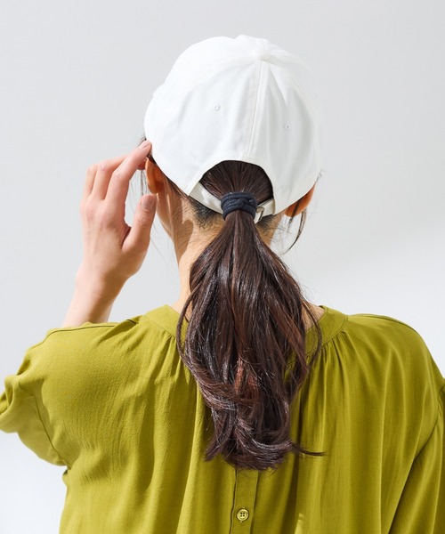 Honeys(ハニーズ)の「ロゴキャップ(キャップ・レディース・ブルー/アイボリー/ブラック/ブルー系その他/グレー/ライトブラウン/オレンジ/ベージュ/ホワイト×ブラウン/ブルー系その他3・FREE/M/S)」の13枚目の写真