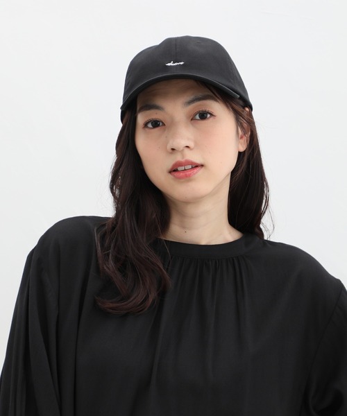 Honeys(ハニーズ)の「ロゴキャップ(キャップ・レディース・ブルー/アイボリー/ブラック/ブルー系その他/グレー/ライトブラウン/オレンジ/ベージュ/ホワイト×ブラウン/ブルー系その他3・FREE/M/S)」の14枚目の写真