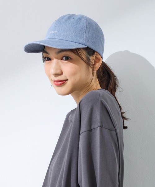 Honeys(ハニーズ)の「ロゴキャップ(キャップ・レディース・ブルー/アイボリー/ブラック/ブルー系その他/グレー/ライトブラウン/オレンジ/ベージュ/ホワイト×ブラウン/ブルー系その他3・FREE/M/S)」の16枚目の写真