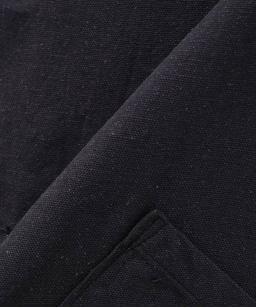 GOLD(ゴールド)の「GOLD / ゴールド C/S NEP DUCK WORK VEST GL15476(その他アウター・メンズ・ブラック・MEDIUM/LARGE)」の5枚目の写真