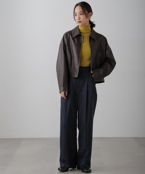 FREE'S MART(フリーズマート)の「◇タートルネックリブニット(ニット/セーター・レディース・ホワイト/ホワイト系その他/イエロー/オレンジ/ブラック/レッド/ブルー・FREE)」の11枚目の写真