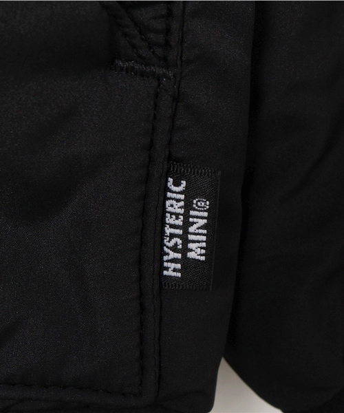 HYSTERIC MINI（ヒステリックミニ）の「BABY HUNGRY MONSTER WORLD with U リバーシブル ジャケット（ダウンジャケット/コート・キッズ・ブラック/ターコイズブルー/レッド・90）」の7枚目の写真