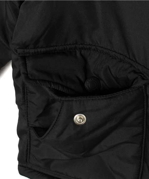 HYSTERIC MINI（ヒステリックミニ）の「BABY HUNGRY MONSTER WORLD with U リバーシブル ジャケット（ダウンジャケット/コート・キッズ・ブラック/ターコイズブルー/レッド・90）」の6枚目の写真