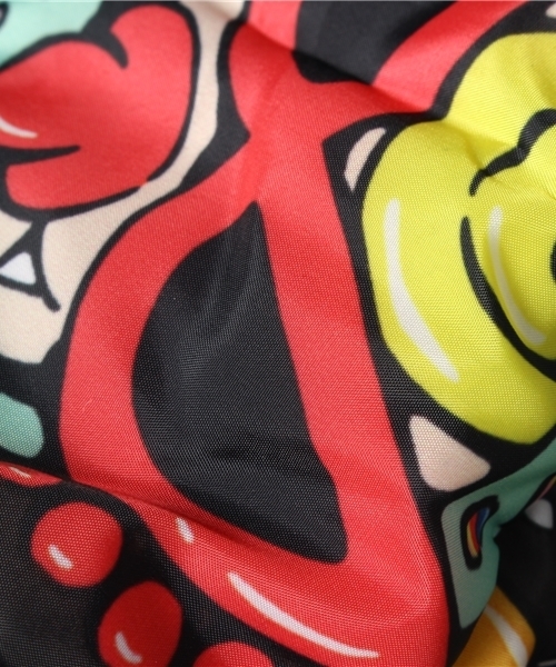 HYSTERIC MINI（ヒステリックミニ）の「BABY HUNGRY MONSTER WORLD with U リバーシブル ジャケット（ダウンジャケット/コート・キッズ・ブラック/ターコイズブルー/レッド・90）」の12枚目の写真