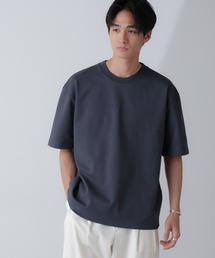 ダブルスムースクルーネックBIGTシャツ 半袖