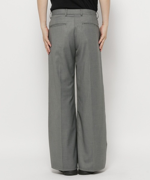 HARE（ハレ）の「【SET UP対応】タックワイドトラウザー(HARE)（スラックス・メンズ・パープル/ブラック/グレー・MEDIUM/SMALL）」の22枚目の写真