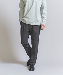 BEAUTY&YOUTH UNITED ARROWS | TR ピンヘッド  1プリーツ イージー パンツ ‐タテ・ヨコストレッチ‐(その他パンツ)