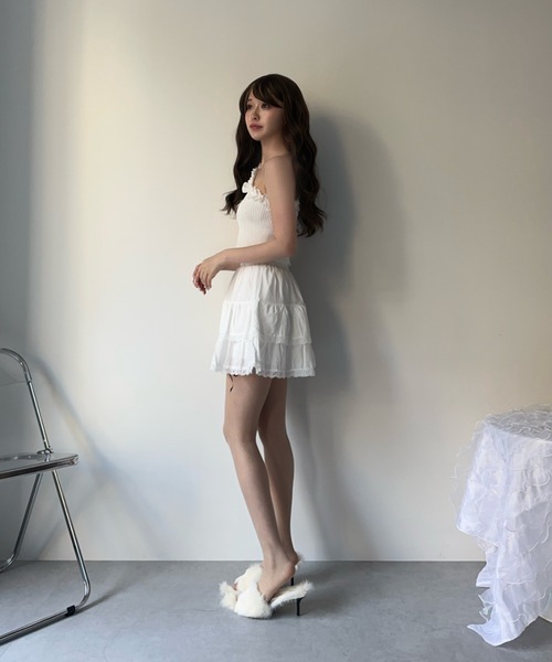 MAINLYTRULY（メインリィトゥルリィ）の「フリル ワンショルダー トップス（その他トップス・レディース・ホワイト・FREE）」の9枚目の写真