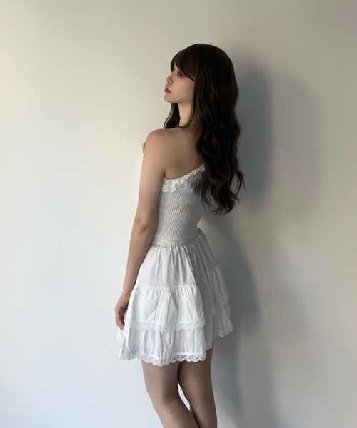 MAINLYTRULY（メインリィトゥルリィ）の「フリル ワンショルダー トップス（その他トップス・レディース・ホワイト・FREE）」の11枚目の写真