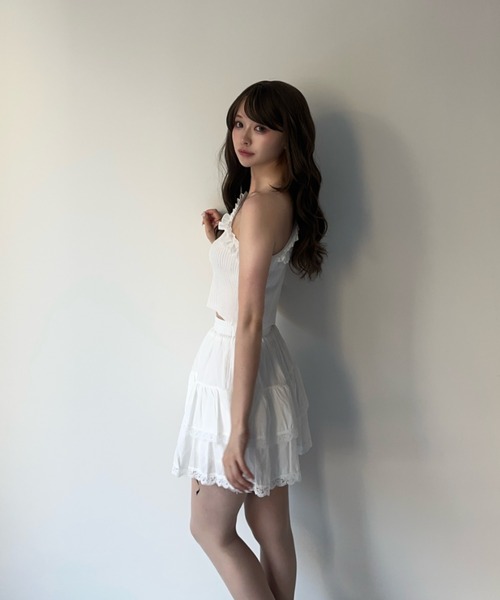 MAINLYTRULY（メインリィトゥルリィ）の「フリル ワンショルダー トップス（その他トップス・レディース・ホワイト・FREE）」の12枚目の写真