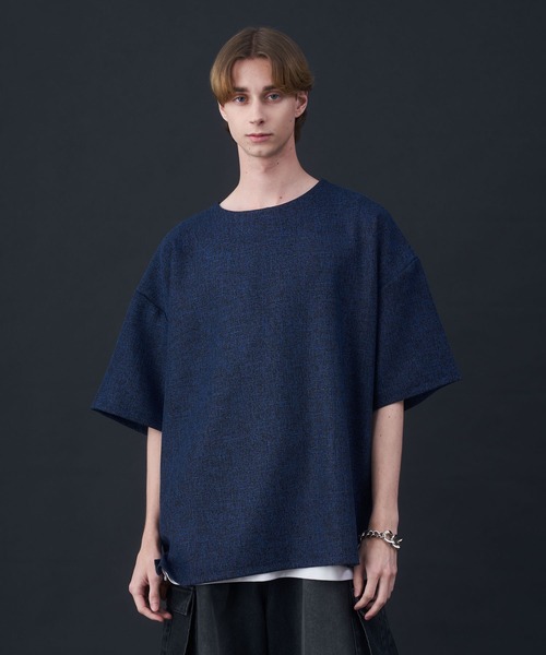 Bluelea ブルレア Tweed pullover ツイードプルオーバー 【公式通販】