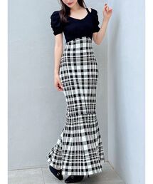 RESEXXY | ショルダーオープンマーメイドニットワンピース(ワンピース)