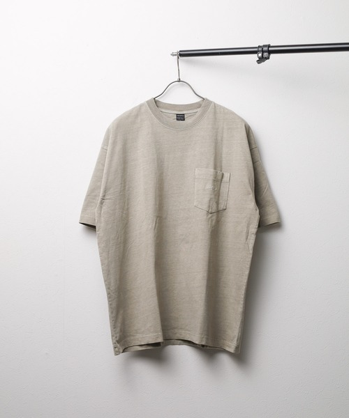 ARCHIVER(アーカイバ)の「【69】ピグメント加工 ヴィンテージライクTシャツ(Tシャツ/カットソー・レディース・スミクロ/ベージュ/ブルー系2/ブルー系1・MEDIUM/LARGE)」の1枚目の写真