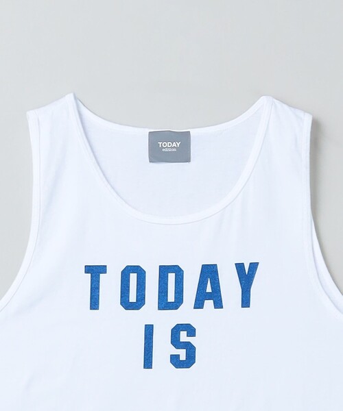 TODAY edition(トゥデイエディション)の「<TODAY edition>TODAY IS TANK TOP/タンクトップ(タンクトップ・レディース・ロイヤルブルー/ブラック/ホワイト・S/M)」の14枚目の写真