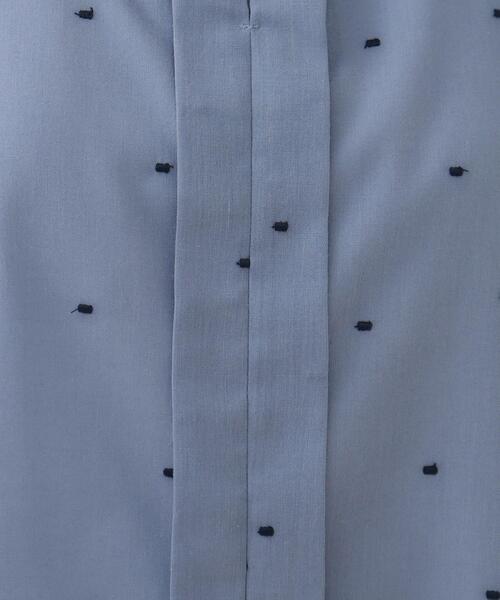 couture brooch（クチュールブローチ）の「◆【マシンウォッシャブル】ドット刺繍ブラウス（シャツ/ブラウス・レディース・ブルー系5/ブラック系・36/42/38）」の13枚目の写真