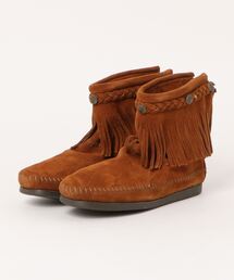 Minnetonka（ミネトンカ）の「【W】【it】【IW4】【MINNETONKA】ハイ トップ バック ジッパー ブーツ HI TOP BACK ZIP BOOTS（ブーツ）」
