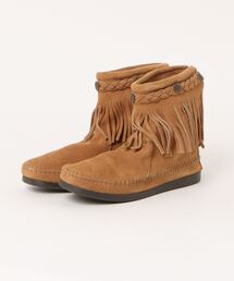 Minnetonka（ミネトンカ）の「【W】【it】【IW4】【MINNETONKA】ハイ トップ バック ジッパー ブーツ HI TOP BACK ZIP BOOTS（ブーツ）」