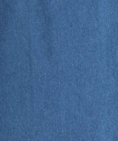 Salong hameu（サロン ハミュー）の「半袖デニムシャツ メンズ レディース/レギュラーカラーシャツ（シャツ/ブラウス・メンズ・インディゴブルー/ダークインディゴブルー/ライトインディゴブルー・LL/L/M）」の15枚目の写真