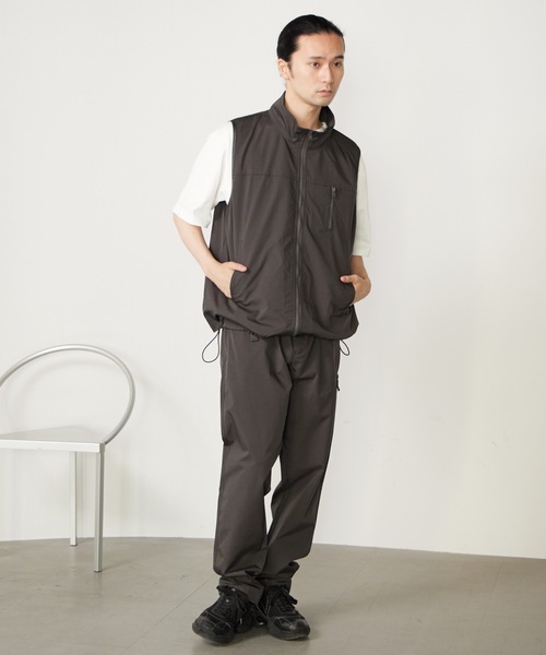 MandO(エムオー)(エムオー)の「【MandO】ナイロンテックベスト/セットアップ着用可(ベスト・メンズ・ブラック/ネイビー/チャコール・MEDIUM/LARGE)」の19枚目の写真
