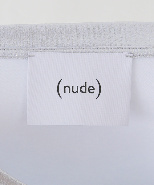 NUDE（ヌード）の「【NUDE/ヌード】 SILVER TOPS：カットソー（Tシャツ/カットソー・レディース・シルバー・40）」の10枚目の写真