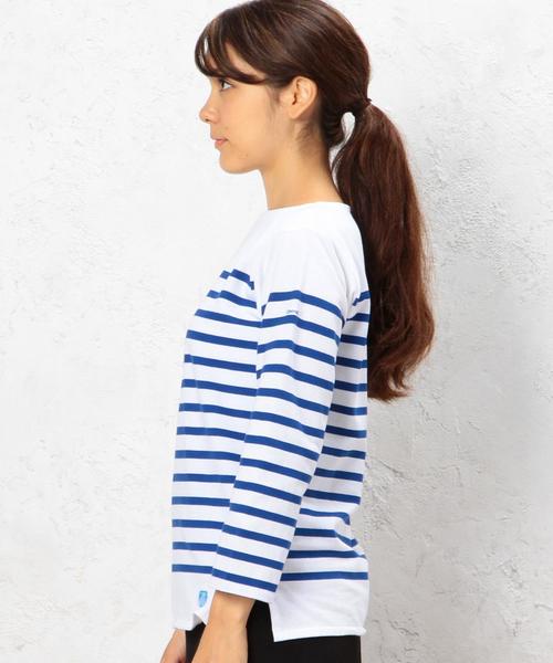 ORCIVAL(オーシバル)の「ORCIVAL(オーシバル) MARINE BOR プルオーバー カットソー◆(Tシャツ/カットソー・レディース・ホワイト・フリー)」の8枚目の写真