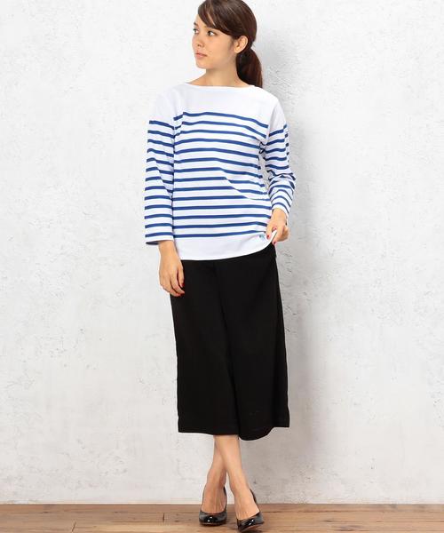 ORCIVAL(オーシバル)の「ORCIVAL(オーシバル) MARINE BOR プルオーバー カットソー◆(Tシャツ/カットソー・レディース・ホワイト・フリー)」の9枚目の写真