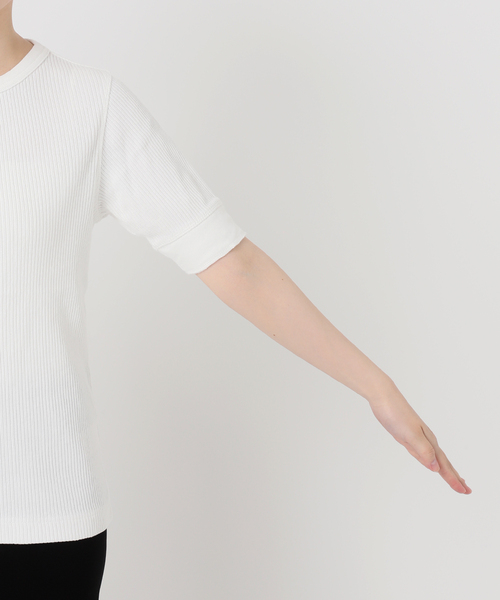 Johnbull（ジョンブル）の「【JOHNBULL/ジョンブル】ピグメントTシャツ（Tシャツ/カットソー・レディース・ホワイト/カーキ/ブラック系その他・FREE）」の13枚目の写真