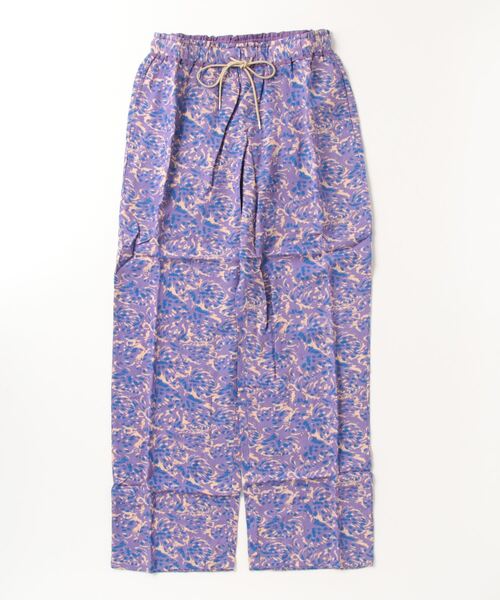 【SARA MALLIKA】C.RAYON PRINT EASY PANTS