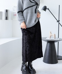 ベロアロングスカート