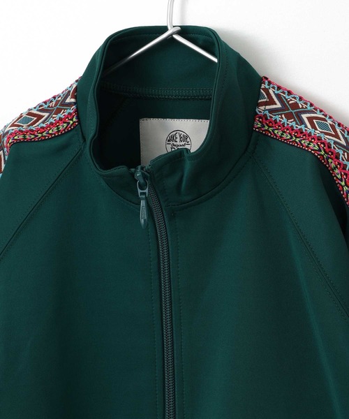 MAKE YOUR DAY（メイクユアデイ）の「セットアップできるトラックジャケット■150.160cm（ジャージ・キッズ・ブラック/ブラウン/グリーン・150/160）」の7枚目の写真