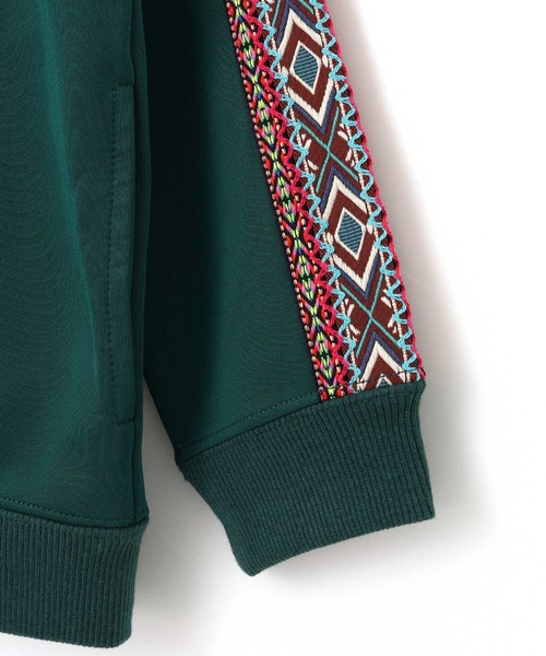 MAKE YOUR DAY（メイクユアデイ）の「セットアップできるトラックジャケット■150.160cm（ジャージ・キッズ・ブラック/ブラウン/グリーン・150/160）」の9枚目の写真