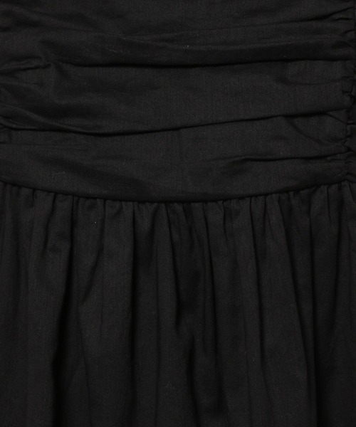 niko and...（ニコアンド）の「ボリュームギャザーキャミソール（キャミソール・レディース・イエロー/ホワイト/ブラック・FREE）」の6枚目の写真