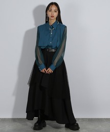 シアーキリカエプリーツシャツ(HARE)を使ったショップスタッフの人気