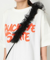 GORGE（ゴージ）の「《フリルで華やか見え☆》レディース チュール フリルストラップ スマホショルダー アクセサリー 春夏秋冬（スマホグッズ）」