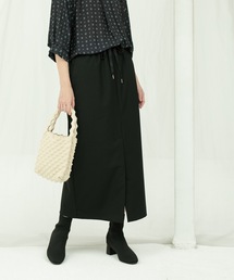 OPAQUE.CLIP | ◆《美人百花掲載》ピンストライプイージーナロースカート【洗濯機洗い可】(スカート)