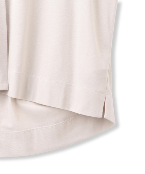 【セール】シアーカットソーカーディガン≪洗濯機で洗える/接触冷感≫（Tシャツ/カットソー）｜la.f…（ラエフ）