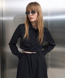 CHARLES & KEITH | クリスタルアクセント オーバルサングラス(サングラス)