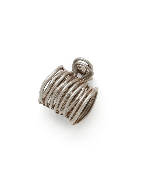 colleca la（コレカラ）の「ペールカラー コイルタイトポニーバンスクリップ（バレッタ/ヘアクリップ・レディース・ピンク/ブラウン/ブルー/アイボリー・FREE）」の10枚目の写真