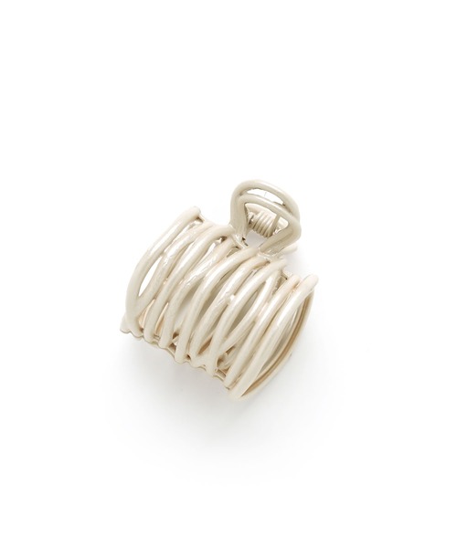 colleca la（コレカラ）の「ペールカラー コイルタイトポニーバンスクリップ（バレッタ/ヘアクリップ・レディース・ピンク/ブラウン/ブルー/アイボリー・FREE）」の11枚目の写真