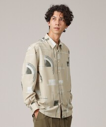 TAKEO KIKUCHI（タケオキクチ）の「アールデコ調アーカイブDM総柄シャツ（シャツ/ブラウス・メンズ）」