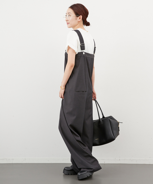Deuxieme Classe Future クルーネックTシャツ　ブラック 追加*Future クルーネックTシャツ（ニット/セーター）｜Deuxieme