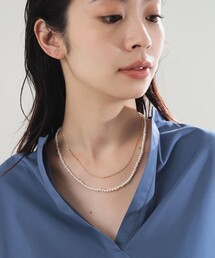 Demi-Luxe BEAMS | AK+1 / パールセット ネックレス(ネックレス)