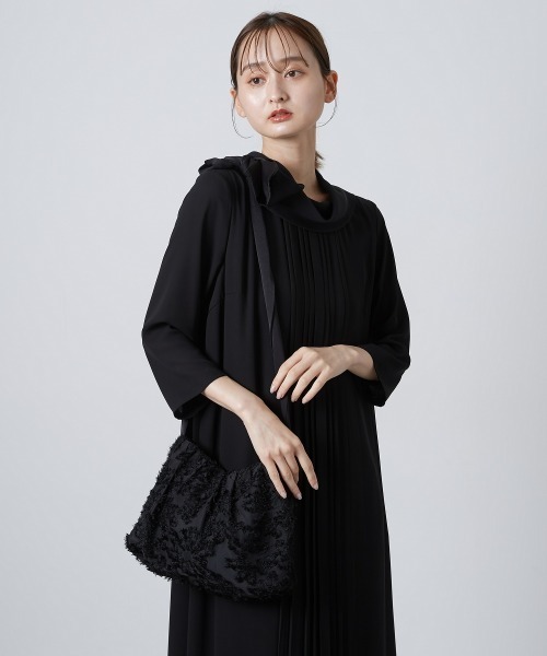 Callarus Black Formal（カラルスブラックフォーマル）の「【喪服・礼服】2WAYフォーマルバック｜〔Callarus〕（トートバッグ・レディース・ブラック系2/ブラック系1/ブラック系3・FREE）」の6枚目の写真